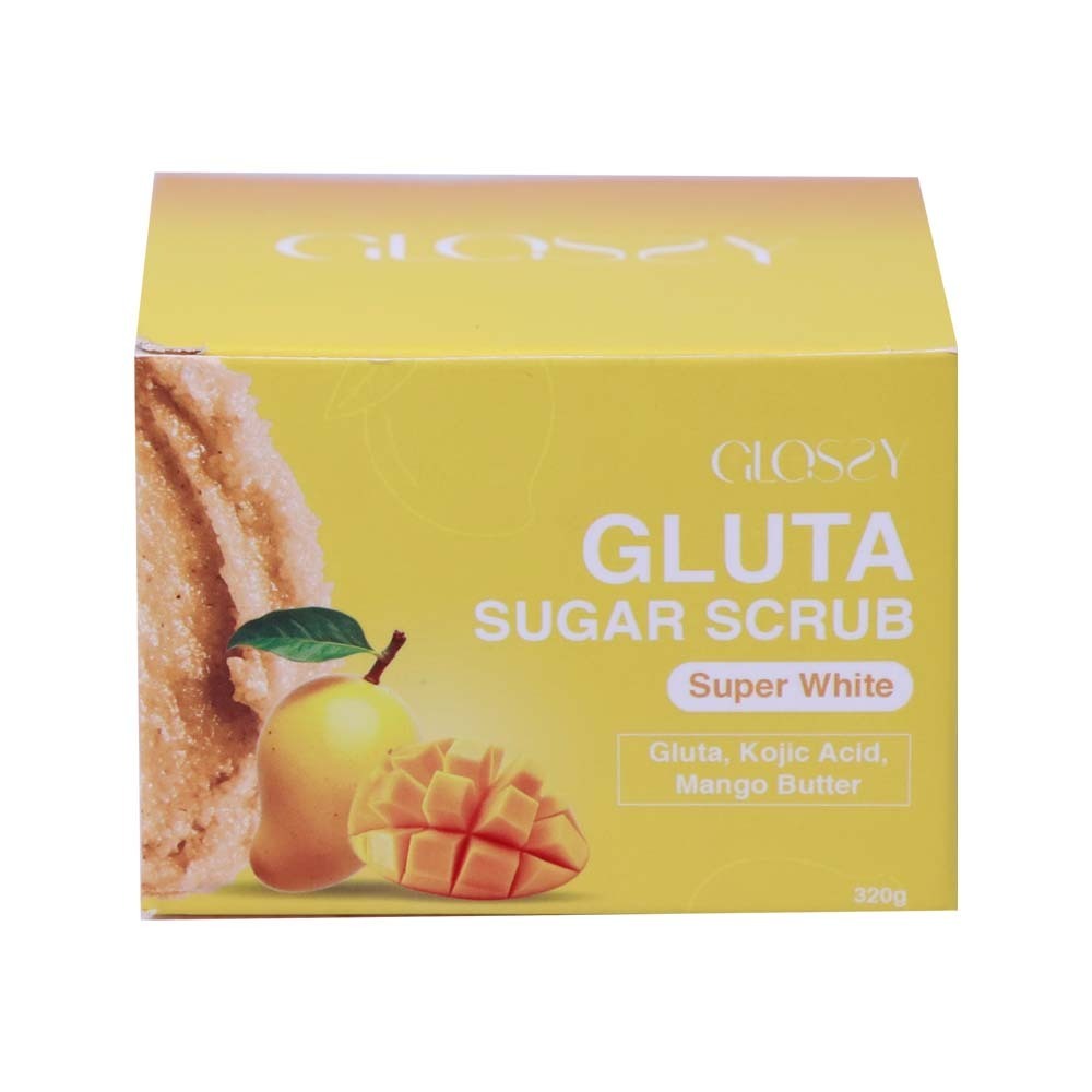 Glossy Gluta Sugar Scrub Mango 320G