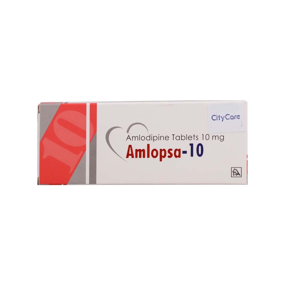 Amlopsa-10 Amlodipine 10PCS