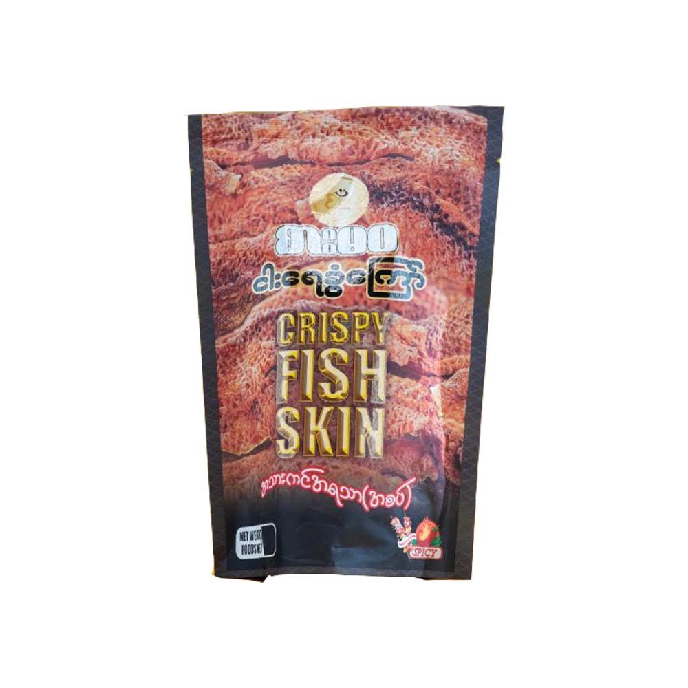 Sar Ma Wa Crispy Fish Skin Spicy BBQ 50G