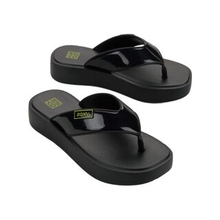 Zaxy Trend Tam Ad Wedge (No-6) Black 119121BI86206