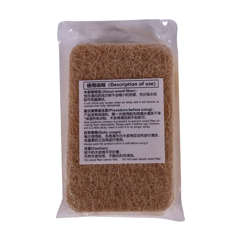 Wood Fiber Scouring Pad