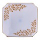 MP Golden Leaves Square Plate 7.5IN No.440