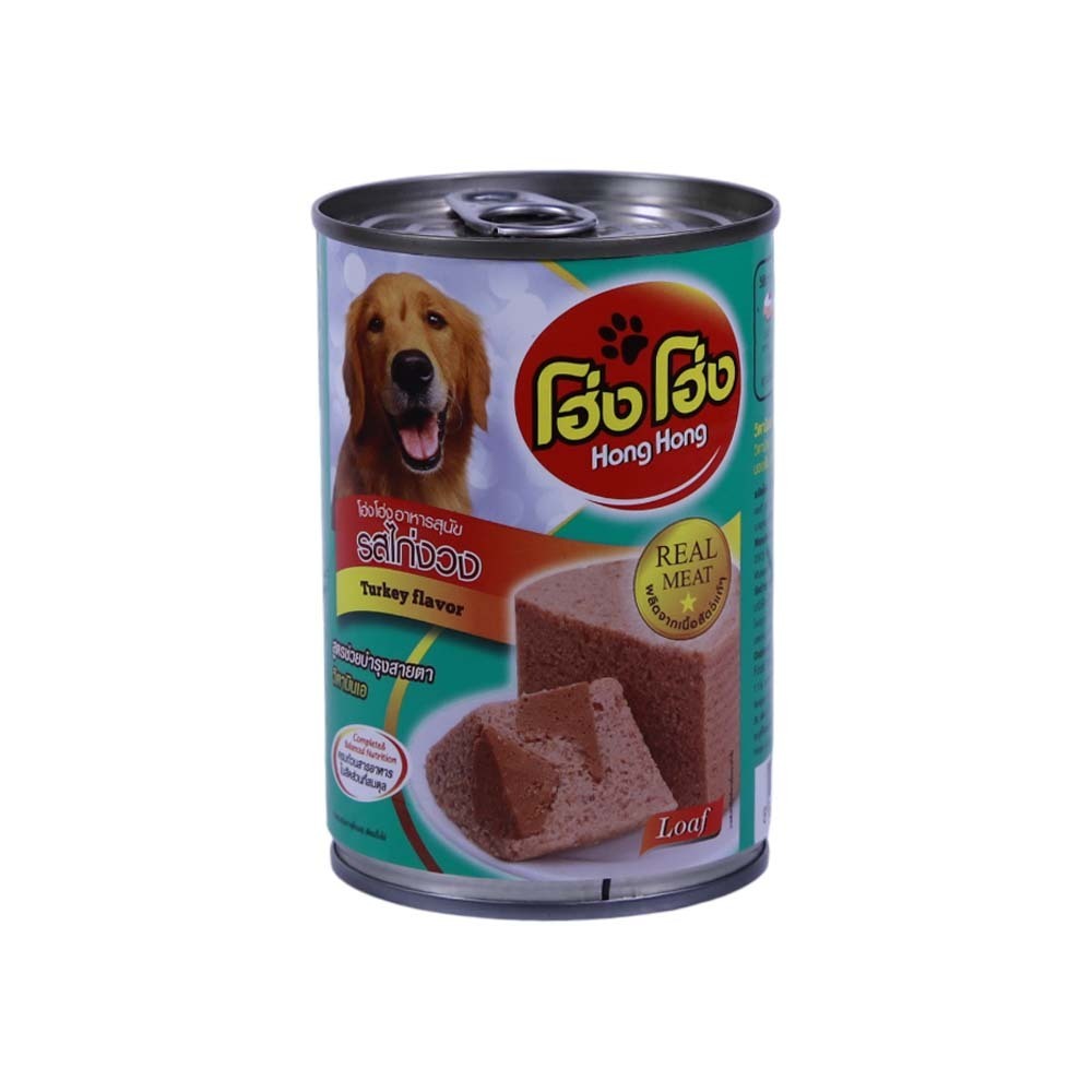 Hong Hong Dog Wet Food Turkey 400G