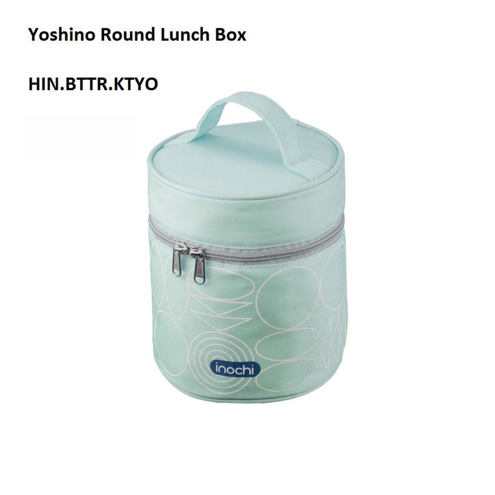 Yoshino Round Lunch Box  HIN.BTTR.KTYO DxCxR-(139x139x6MM 160x160x185MM)