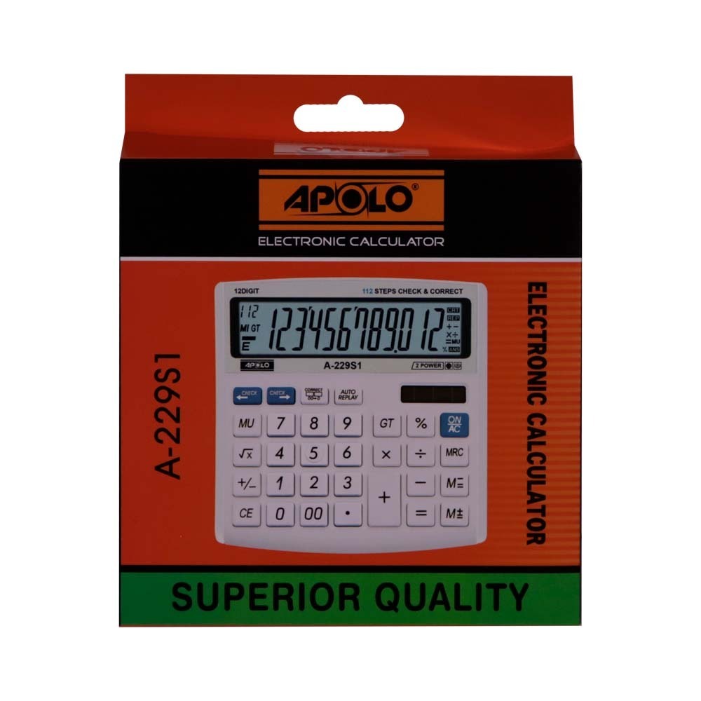Apolo Electronic Calculator A-229S1
