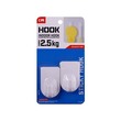 KM Wall Hook 2PCS 2.5KG No.205
