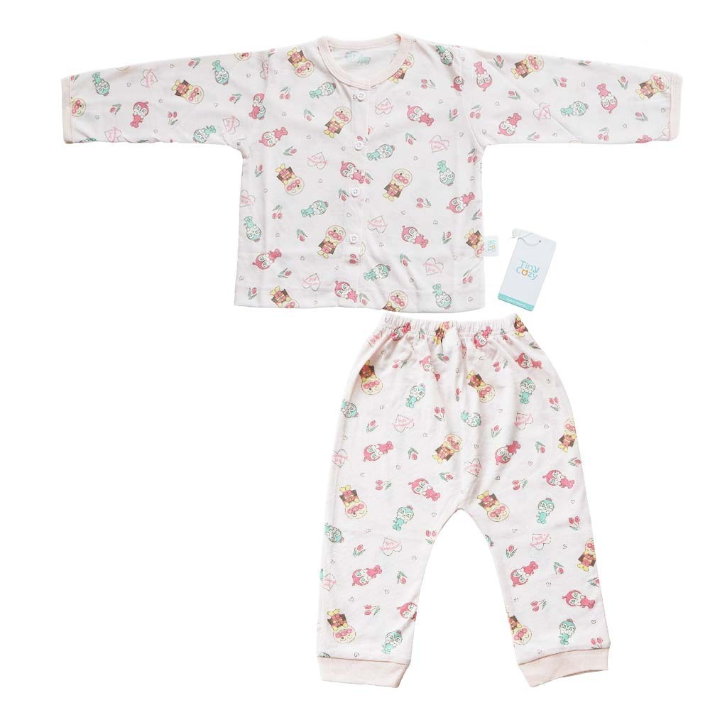 TC1032T Tiny Cozy Baby Comfy Set Pink Anpanman