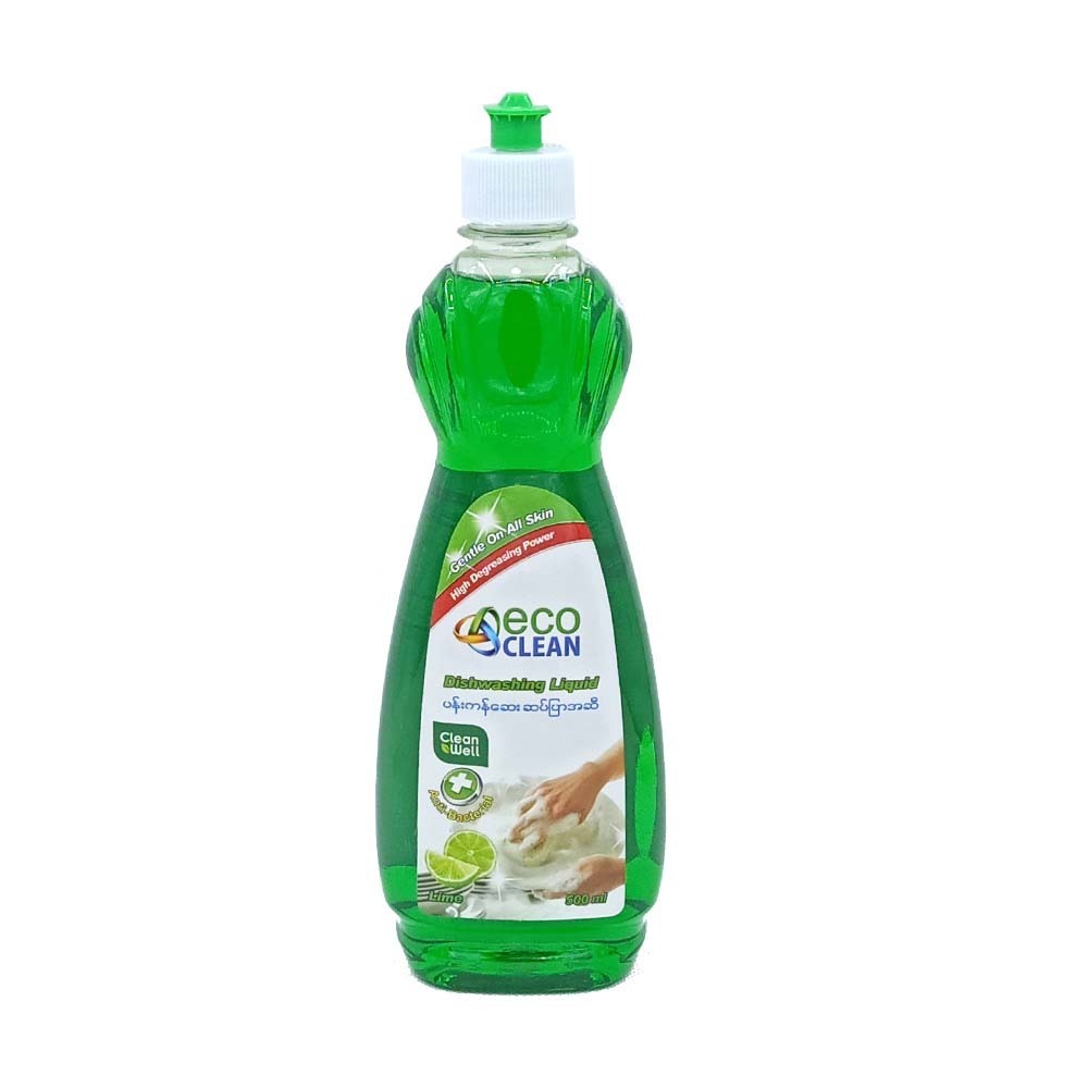 Eco Clean Dish Wash (Lime) 500ML