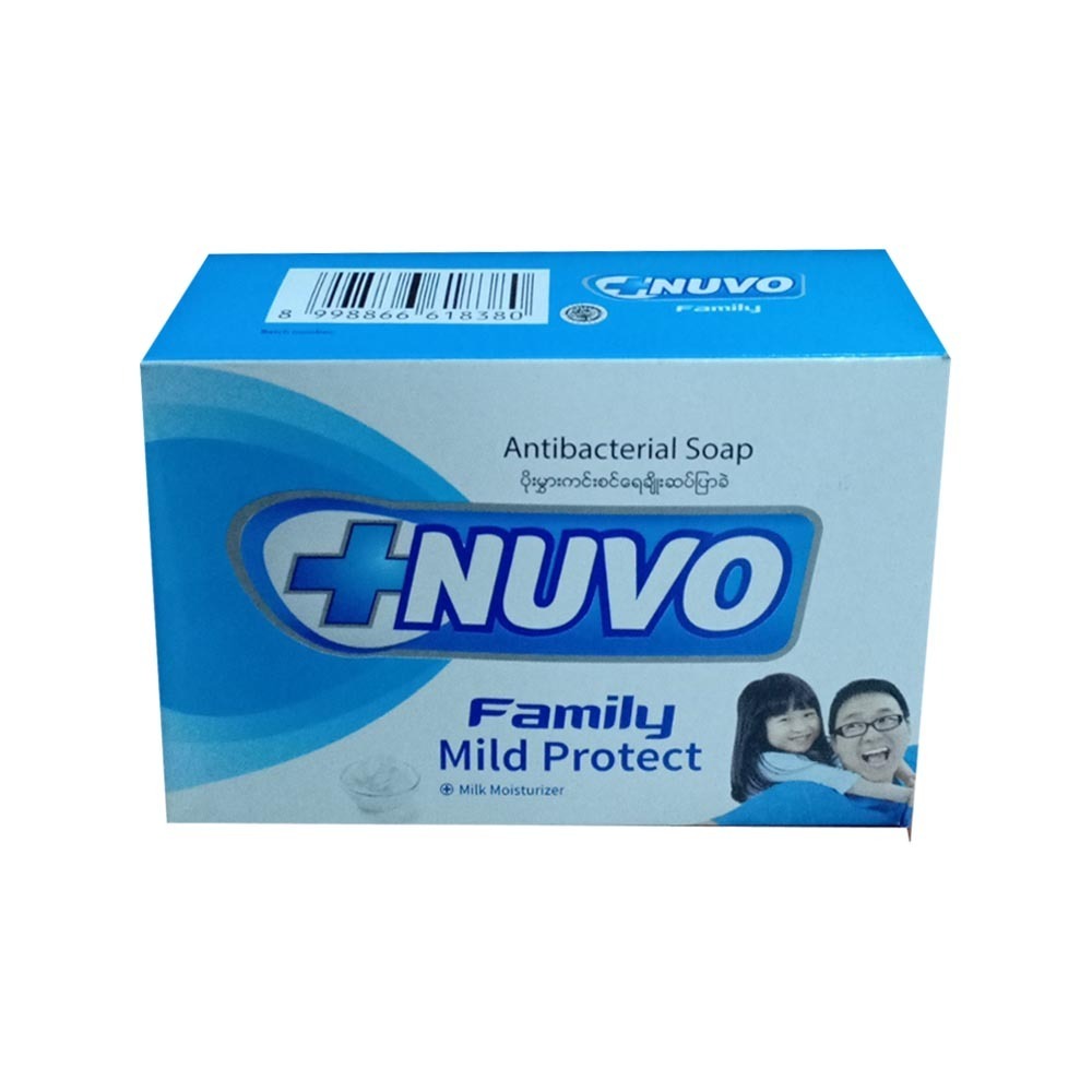 Nuvo Antibacterial Bar Soap Mild Protect 135G.