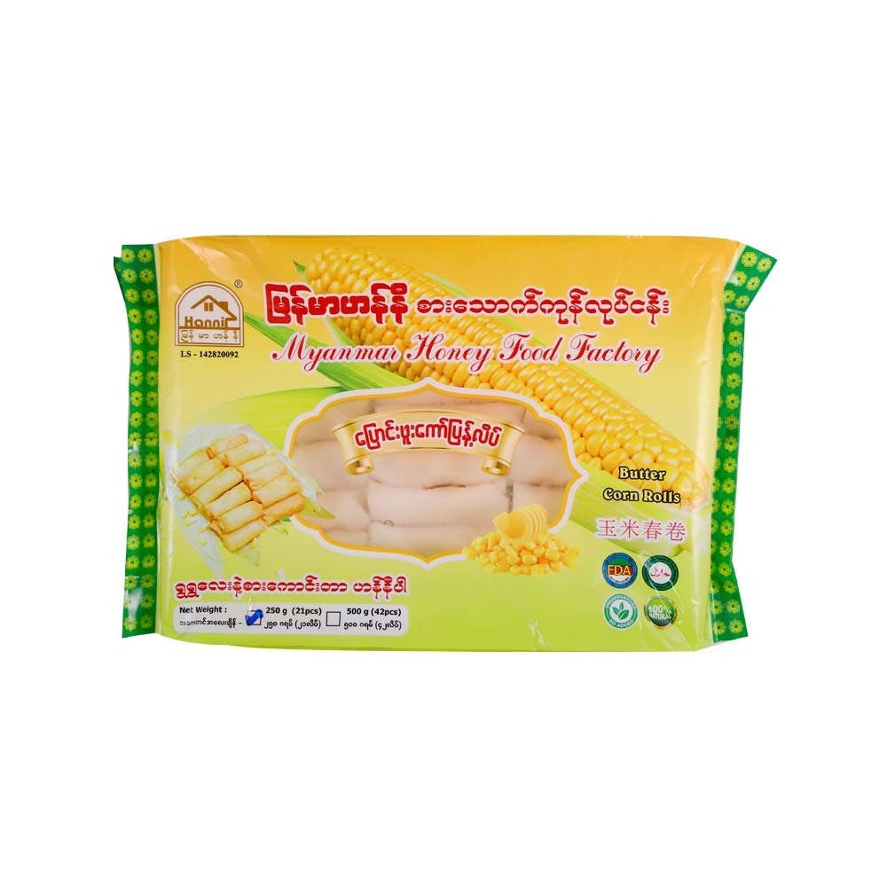 Myanmar Honey Spring Roll Corn 250G