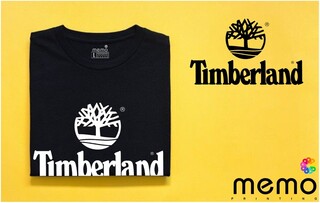 memo ygn TIMBERLAND 01 unisex Printing T-shirt DTF Quality sticker Printing-Black (Large)