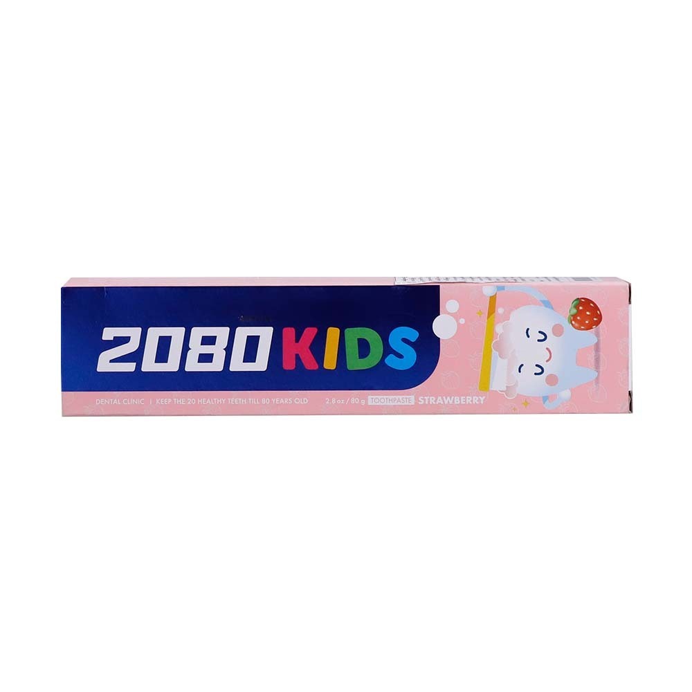 2080 Dental Clinic Kids Toothpaste 80G (Strawberry) 