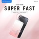 Konfulon A36Q (10000mAh Fast Charging 22.5W Built-in Cable Power Bank) + Lightning Cable Pink