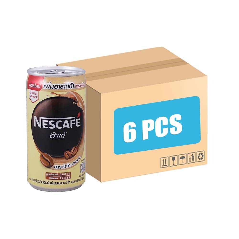 Nescafe Ice Coffee Latte 180MLx6PCS