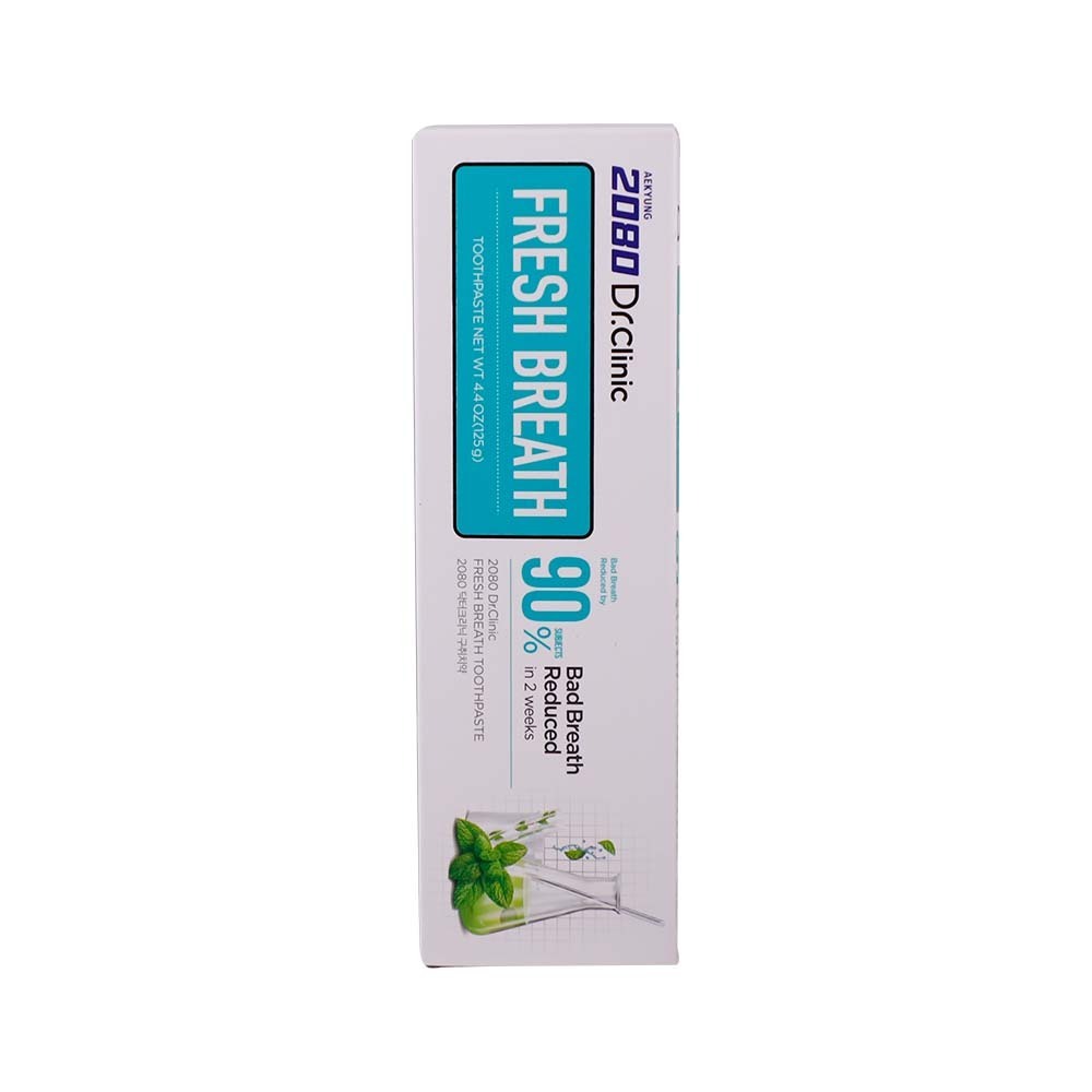 AEKYUNG 2080 Dr.Clinic Fresh Breath Toothpaste 125G