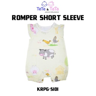 Tee RayKid Romper Short Sleeve KRPG-S101 (9-12Month) Yellow