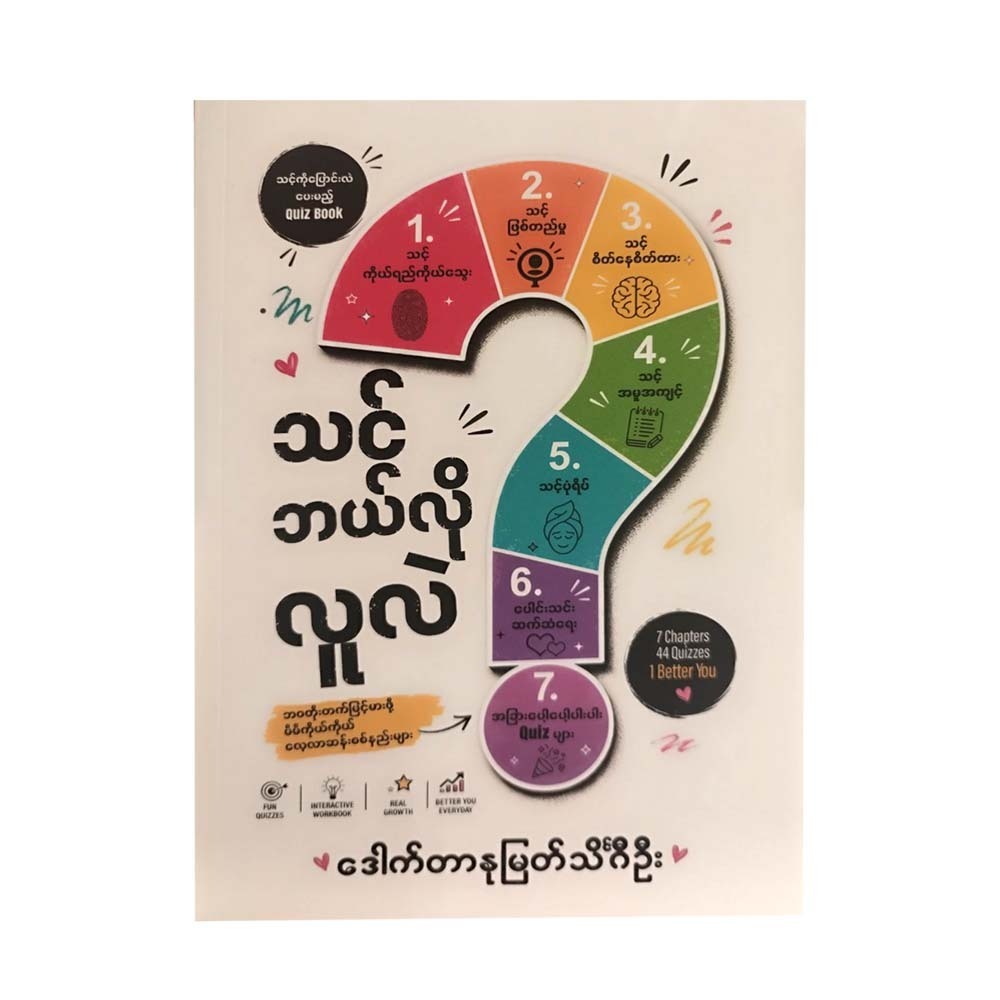 သင်ဘယ်လိုလူလဲ-ဒေါက်တာနုမြတ်သိင်္ဂီဦး