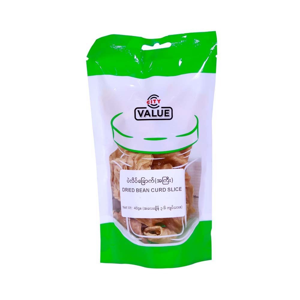 City Value Dried Bean Curd Slice 40G