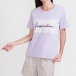 Bossini Women Ware T Shirt (Lilac) Large