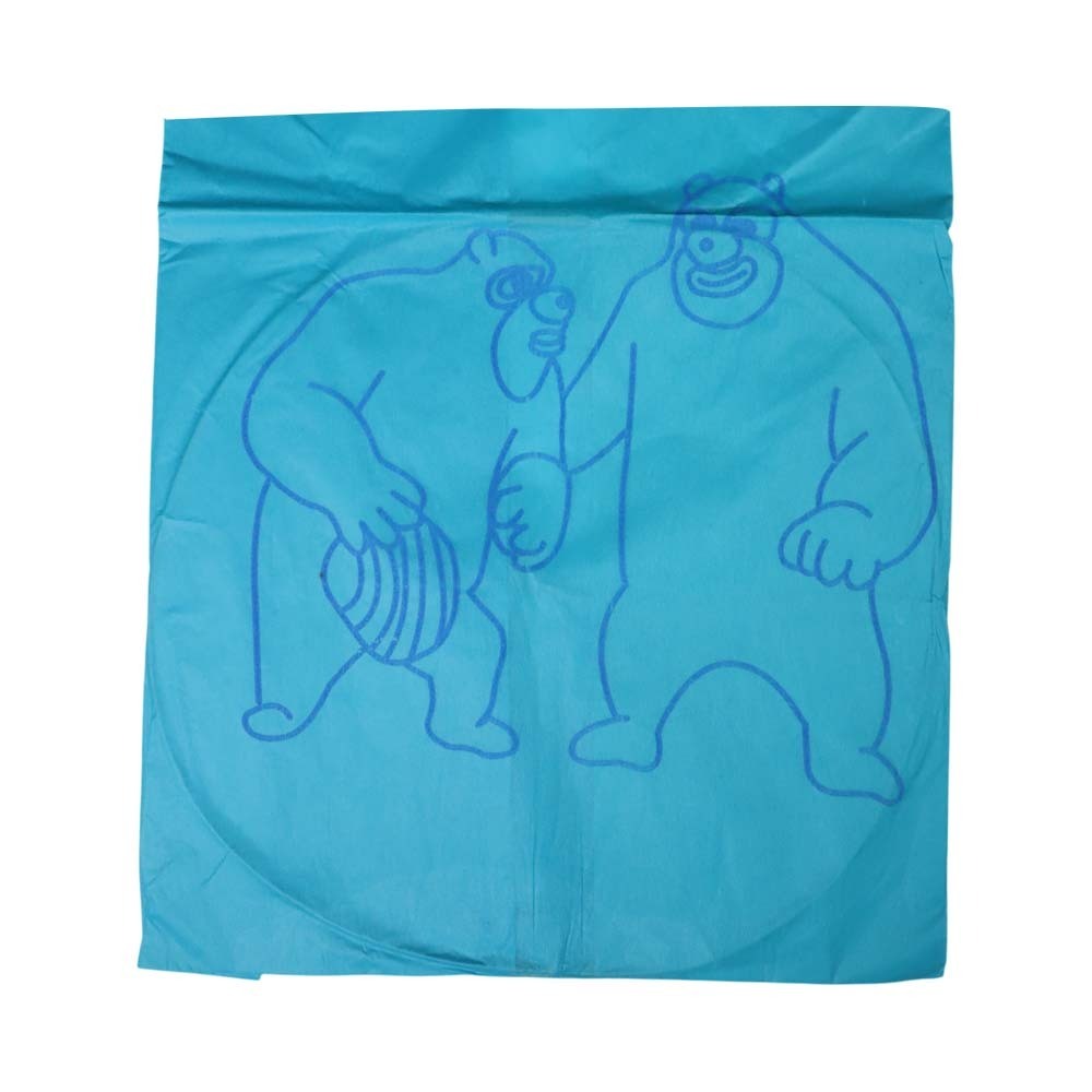 Uncle Gyi Cute Printed Sky Lantern Blue