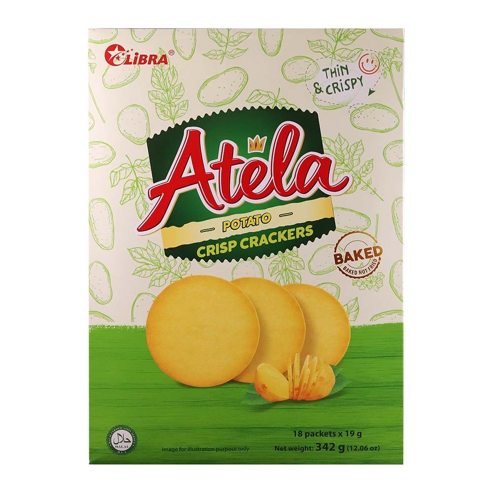 Atela Crispy Potato Cracker 342G