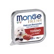 Monge Dog Food Fresh Tonno With Tuna 100G