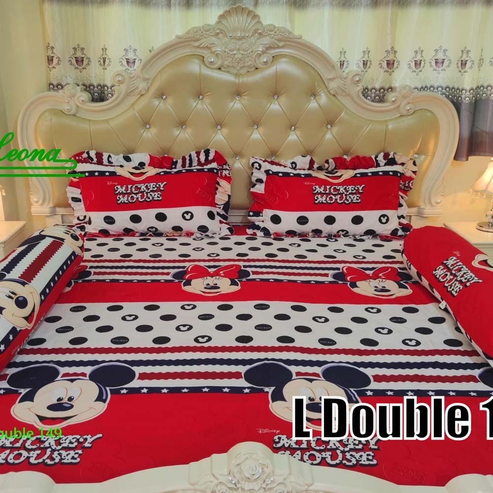 Leona Bed Sheet Double (6' x 6.5' x 9") L Double 149