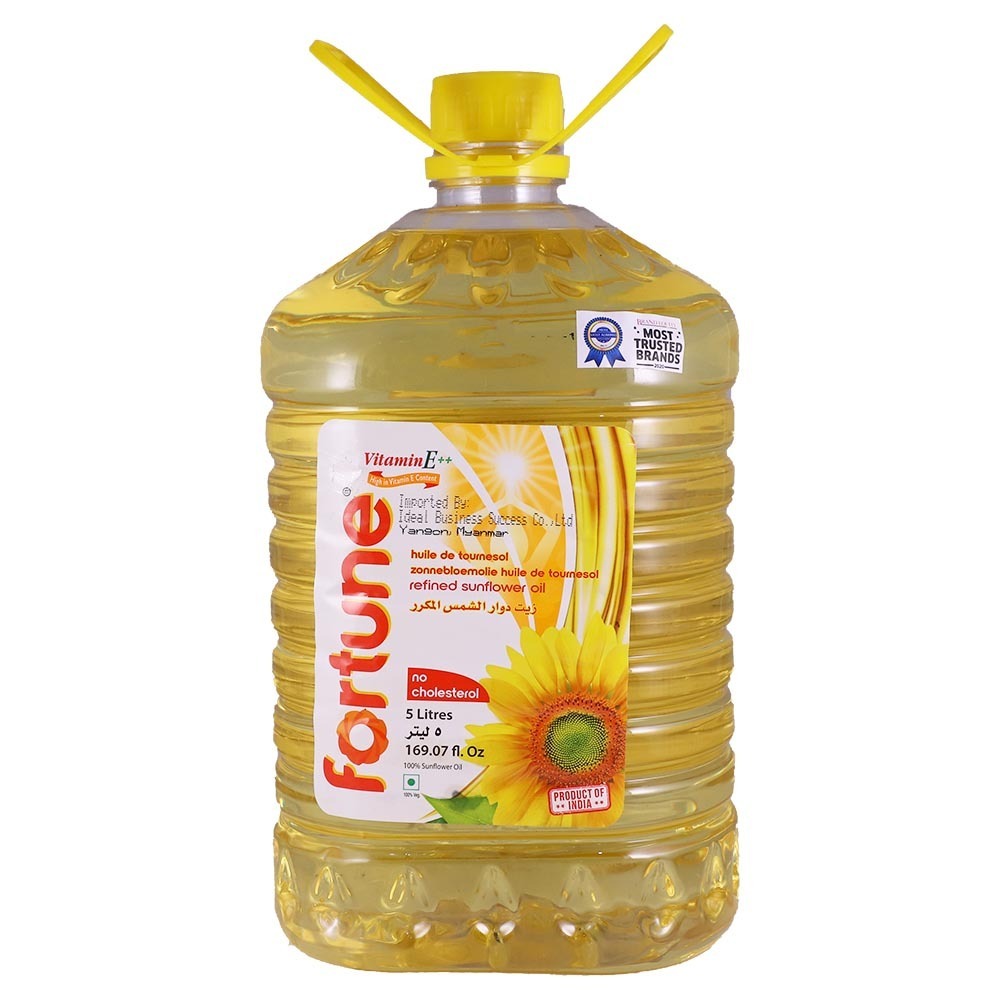 Fortune Refined Sunflower Oil 5LTR