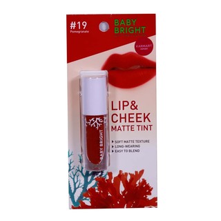 Baby Bright Lip & Cheek Matte Tint 2.4G 09