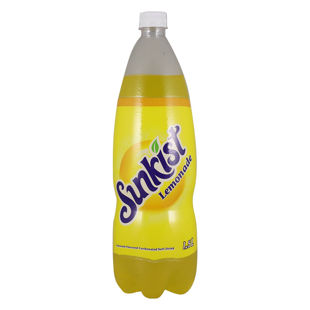 Sunkist Lemonade Carbonated Soft Drink 1.5LTR