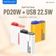 Konfulon A41Q (20000mAh Fast Charging 22.5W Power Bank) Yellow