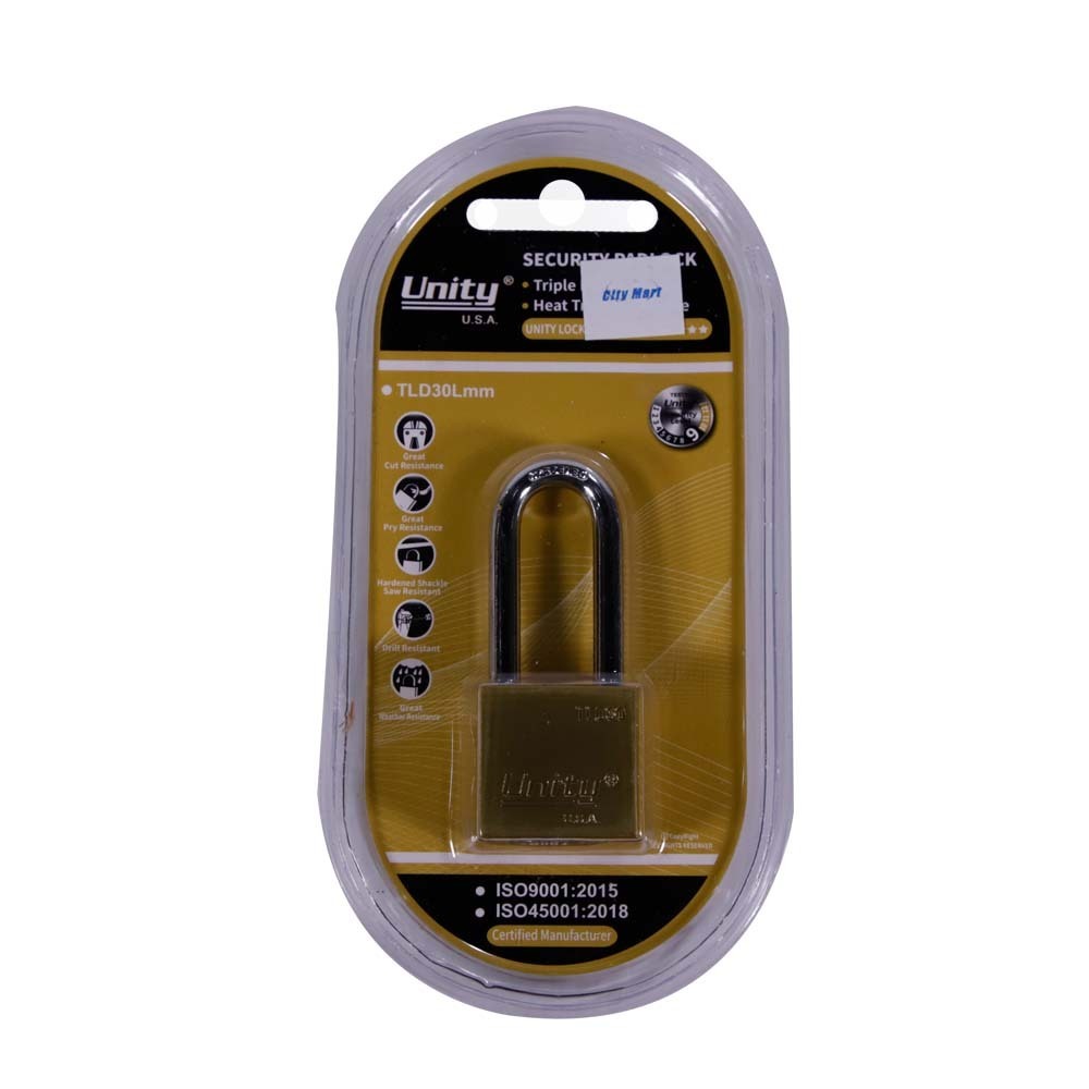 Unity Security Padlock Tld 30Lmm