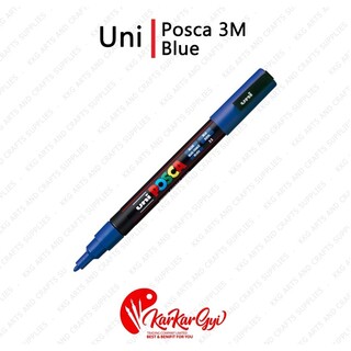 Uni Posca Marker 3M  0.9, 1.3mm Blue