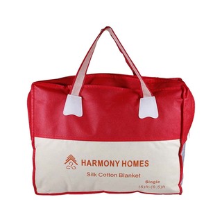 Harmony Homes Cotton Blanket 5x6.5ft Yellow