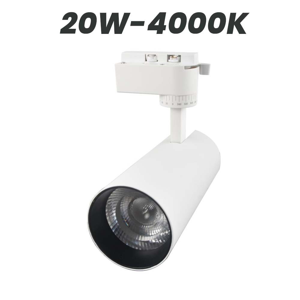 Wellmax Eagle Eye Premium Track Light White 20W 4000K