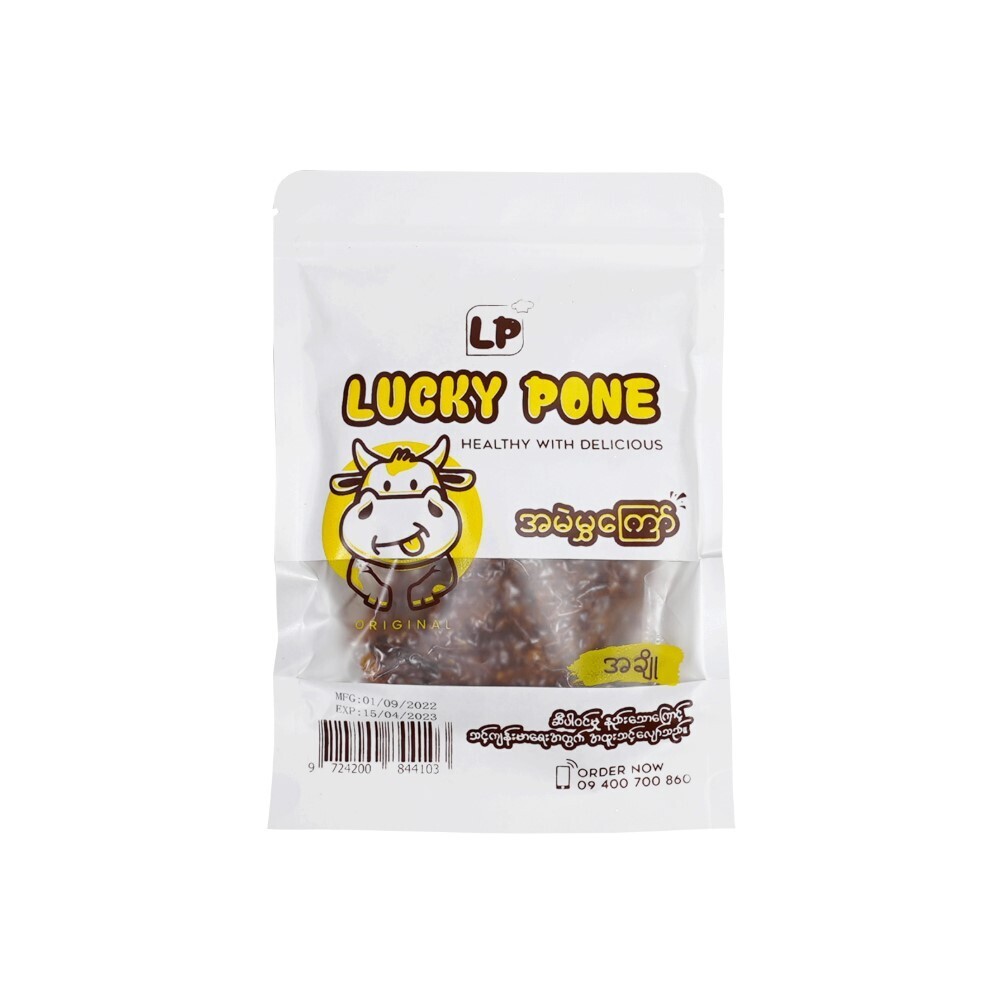 Lucky Pone အမဲမွှကြော်(အချို) 75G
