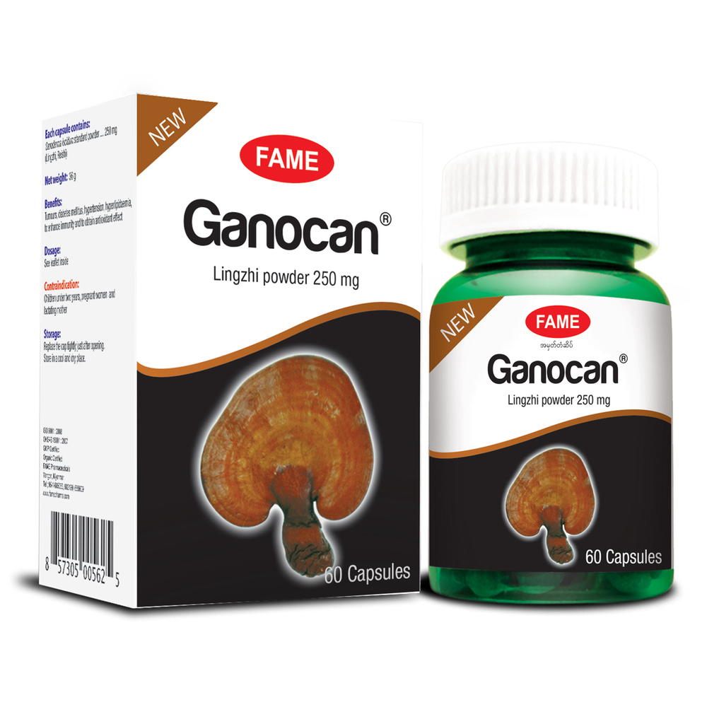 Fame Ganocan 60Capsules