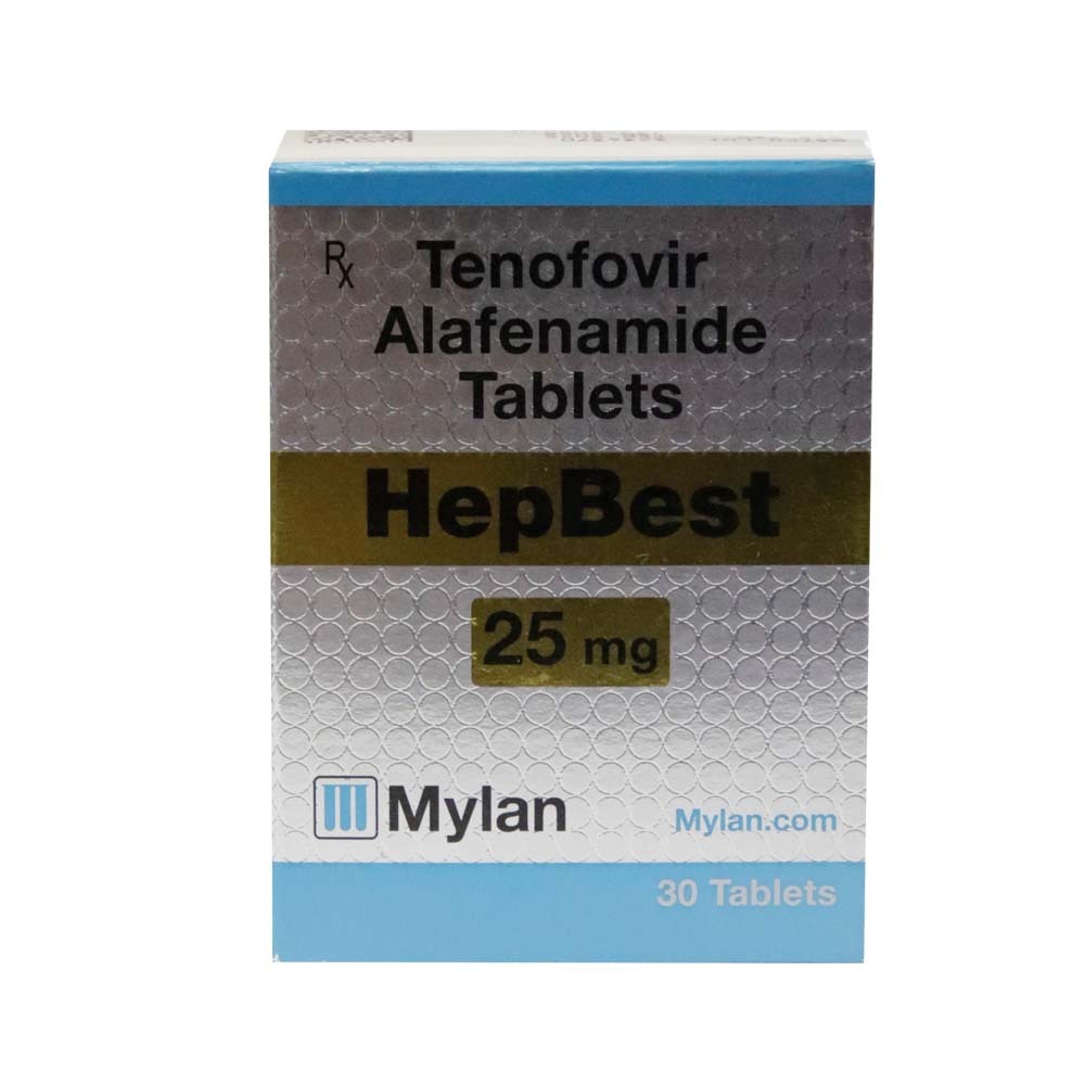 Hepbest Tenofovir Alafenamide 25MG 30PCS