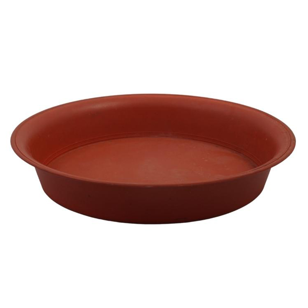 Wit Plastic Flower Pot Base Plate NO.C6-T (Brown)