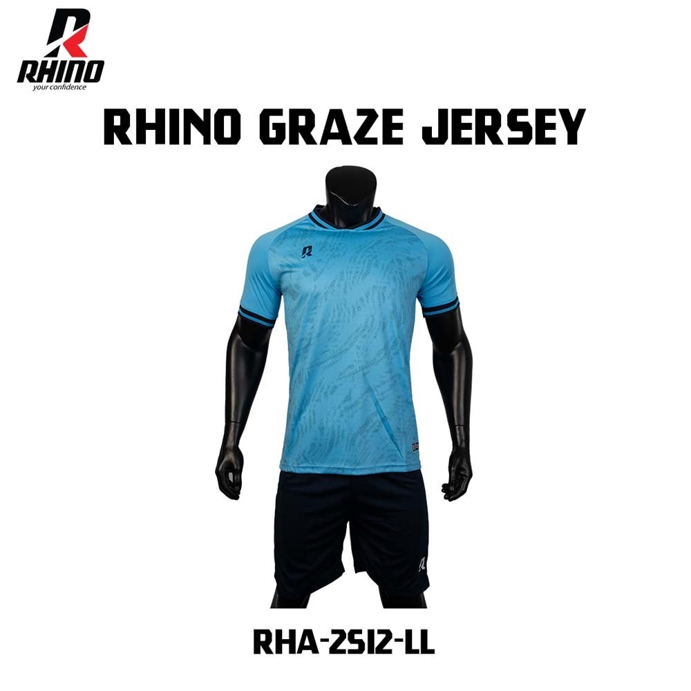 Rhino Graze Jersey RHA-2512-LL Light Blue XXL