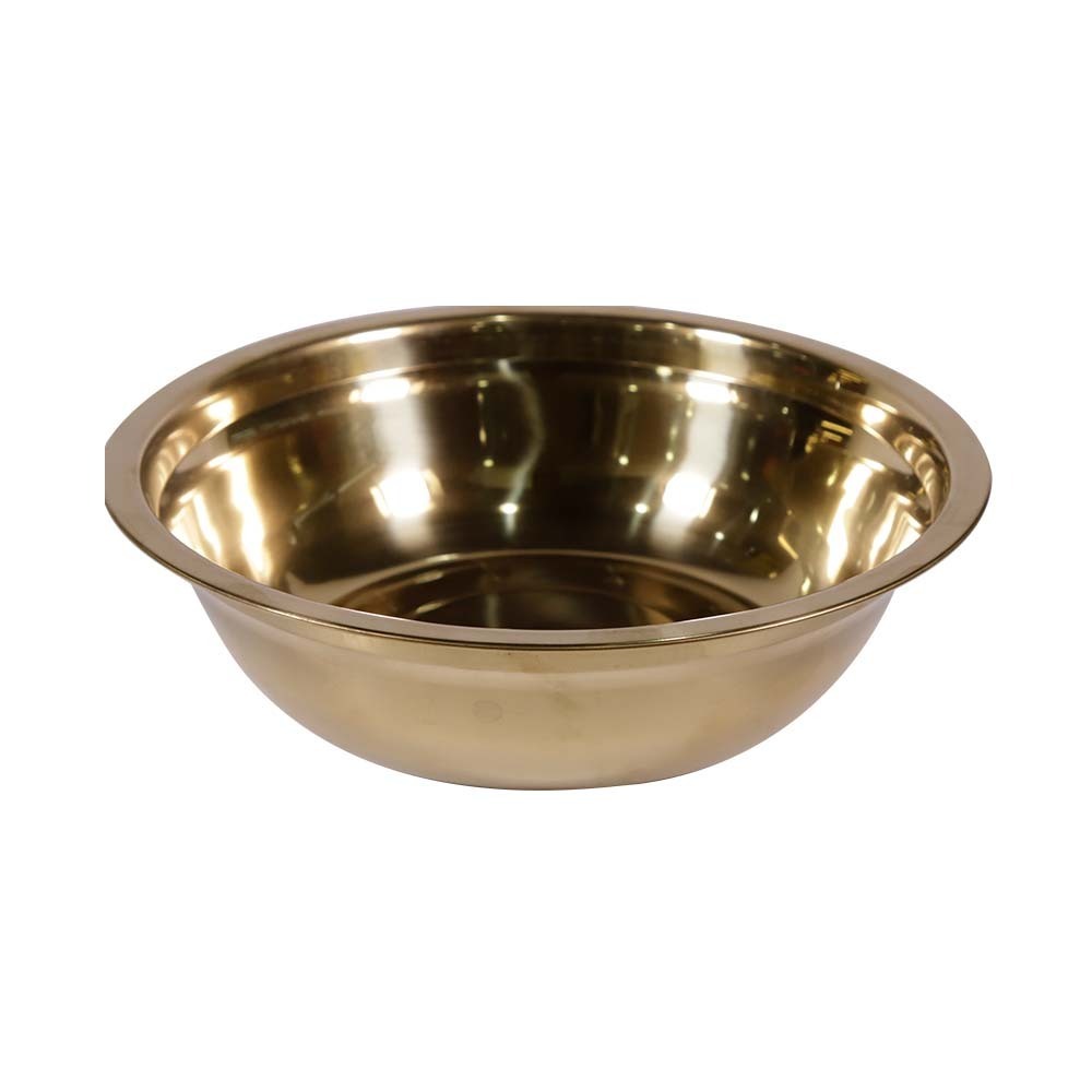 KZK Golden Steel Deep Bowl 24cm