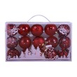 X`Mas Ball Set 6CM 15PCS A021045