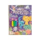 Kaleidoscope Colouring Amazing Axolotls