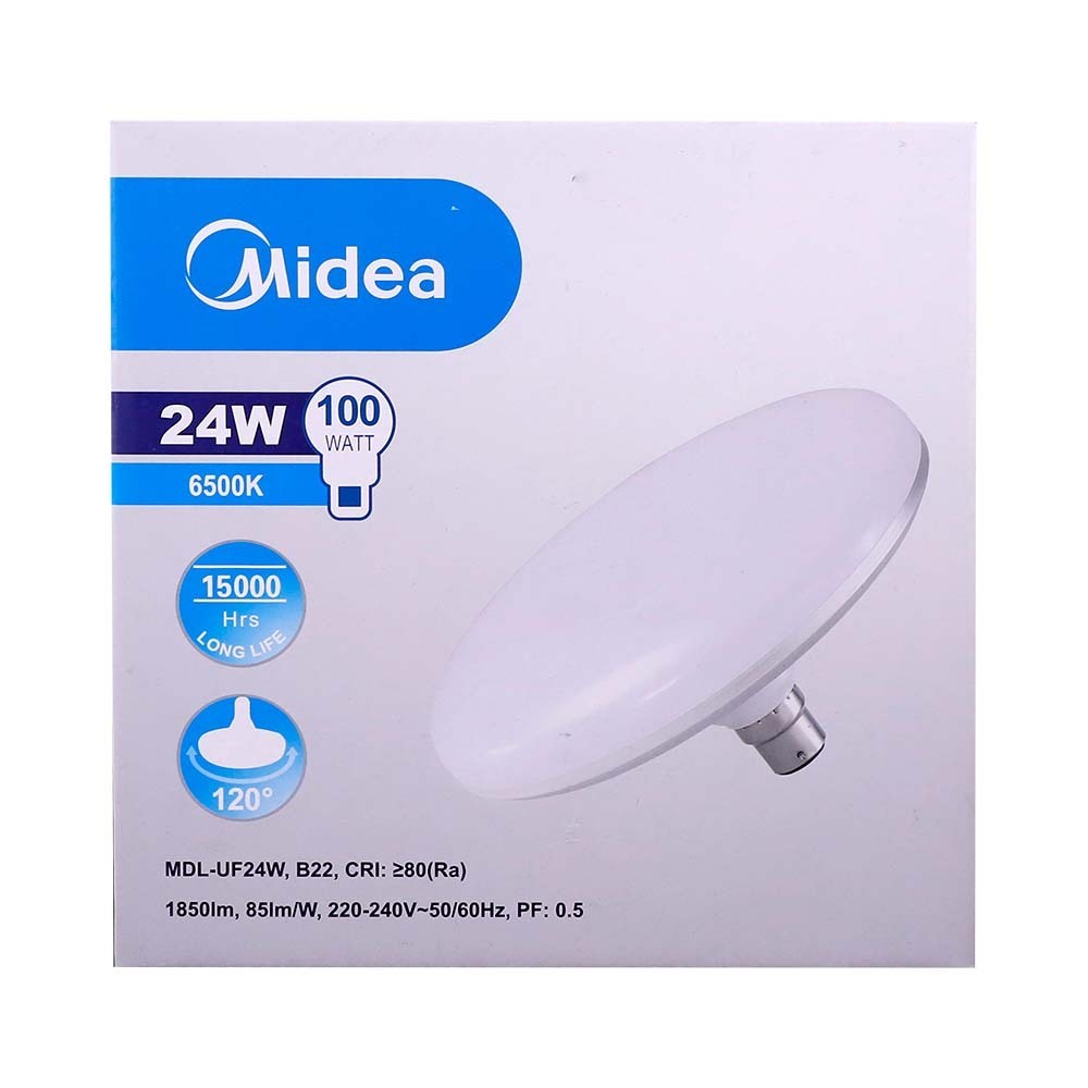 Midea Led Bulb Ufo Series B22 MDL-UF24W