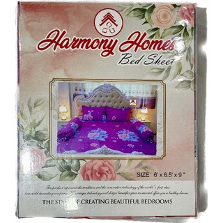 Harmoy Homes Bed Sheet Double (6' x 6.5' x 9") HH Double 270