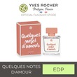 Yves Rocher Quelques Notes D'Amour Eau De Perfume Bottle 50ML - 98200