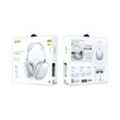 Gerlax H4 Wireless Powerfull Bass Headphone (White)