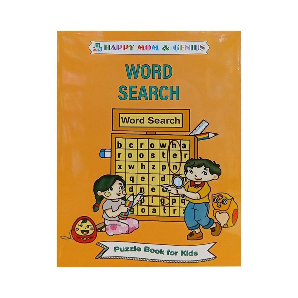 Word Search Puzzle Book For Kids