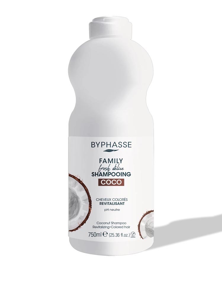 Byphasse Family Fresh Delice Shampoo Coco Coloured Hair 750 Ml