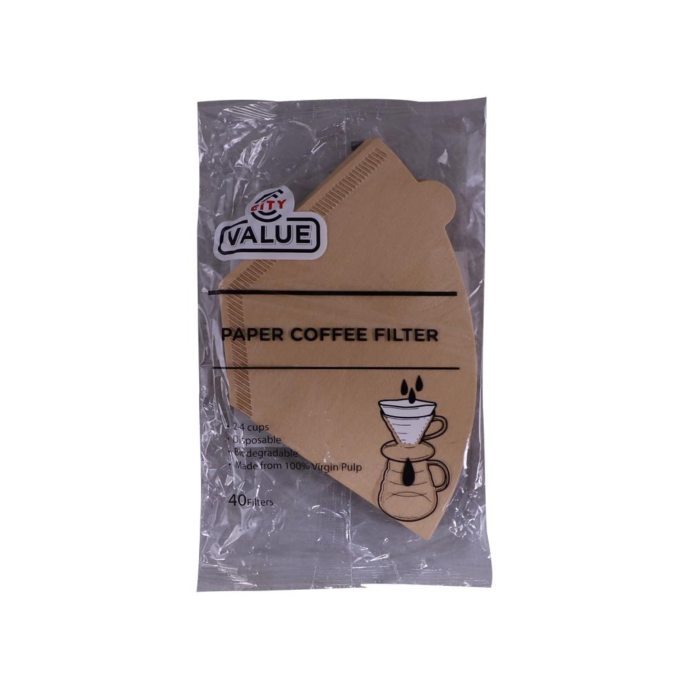 City Value Coffee Filter Paper 40PCS 48G (U102)